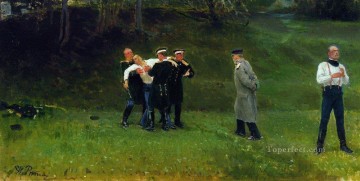 決闘 1897 イリヤ・レーピン Oil Paintings